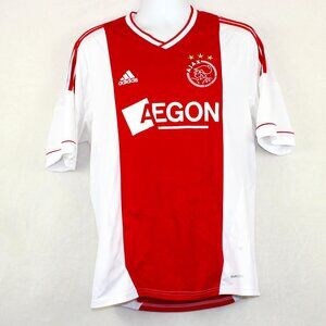 Adidas Amsterdam Ajax Aegon Van Rhijn Soccer Jersey Mens Large
